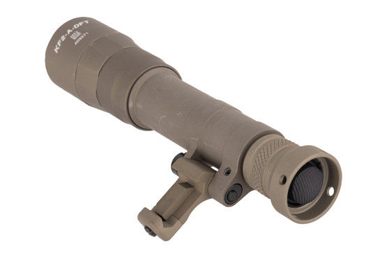 Surefire Turbo scout light with anodized tan finish.